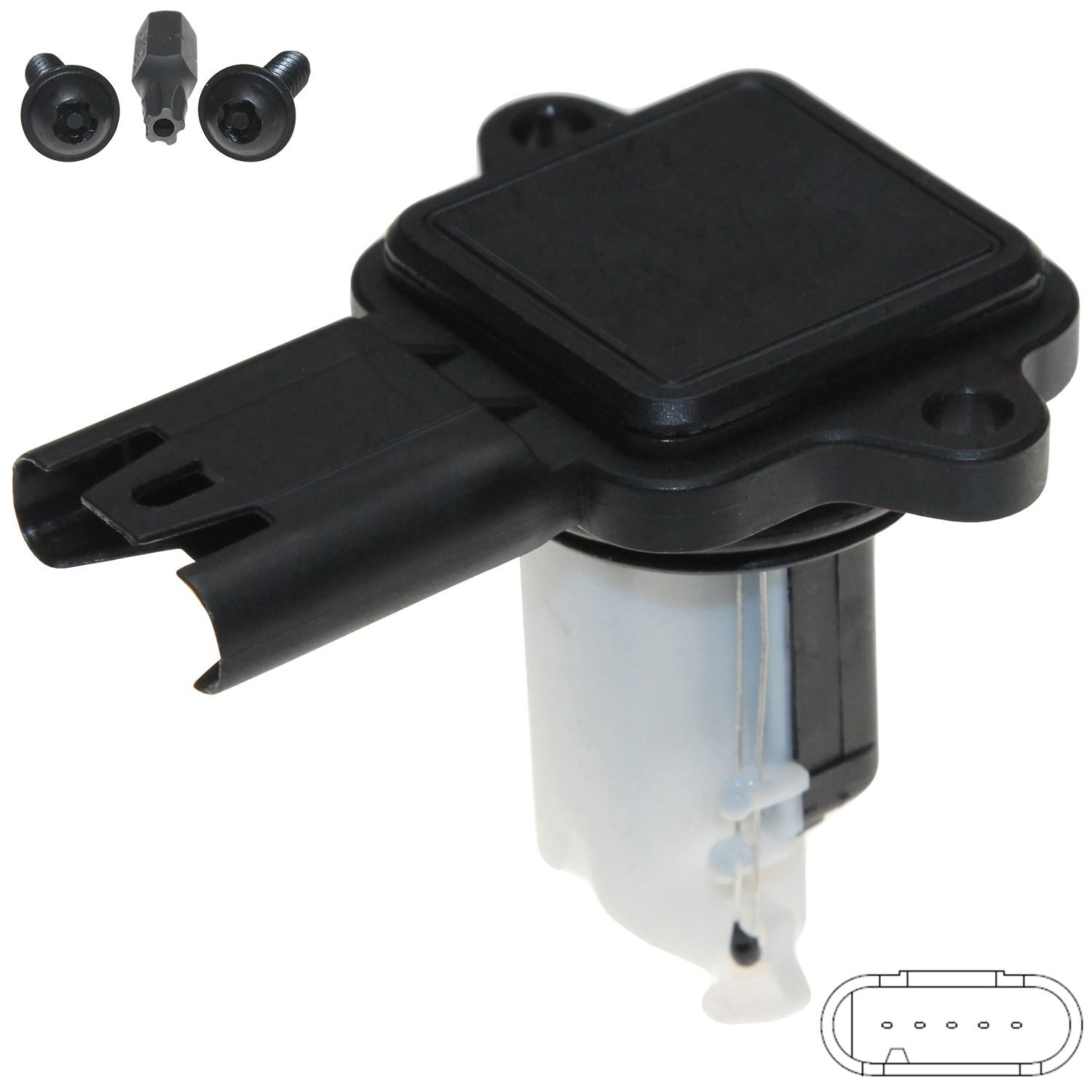 Walker Products Mass Air Flow Sensor 245-1290