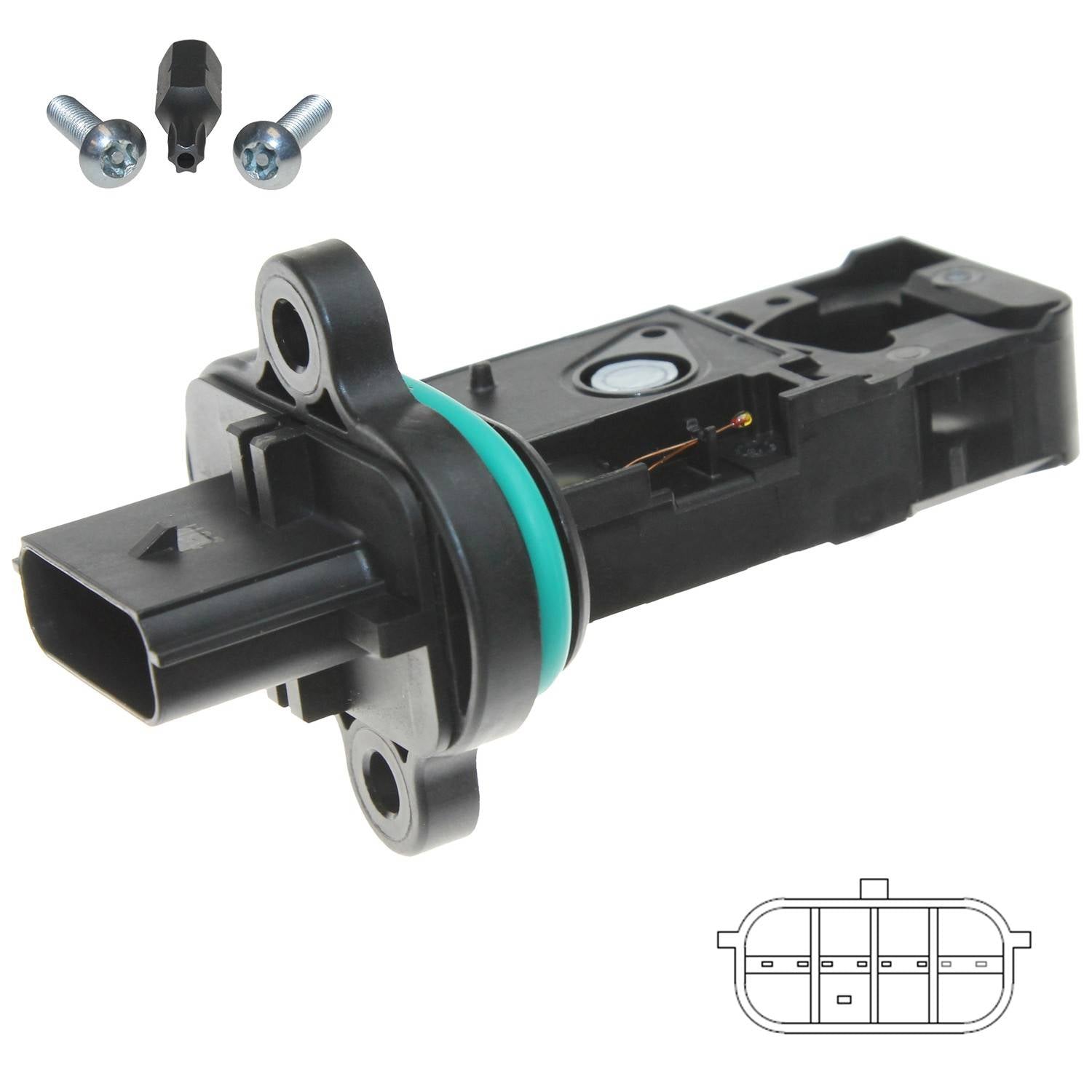 Walker Products Walker Products 245-1314 Mass Air Flow Sensor 245-1314