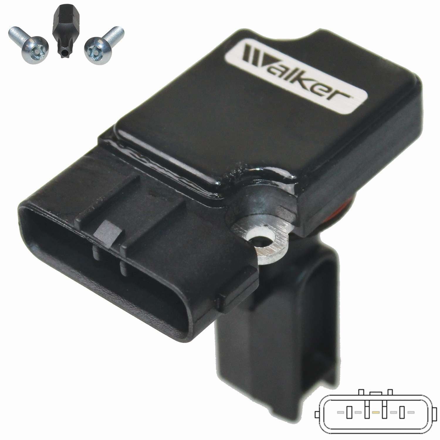 Walker Products Mass Air Flow Sensor 245-1434