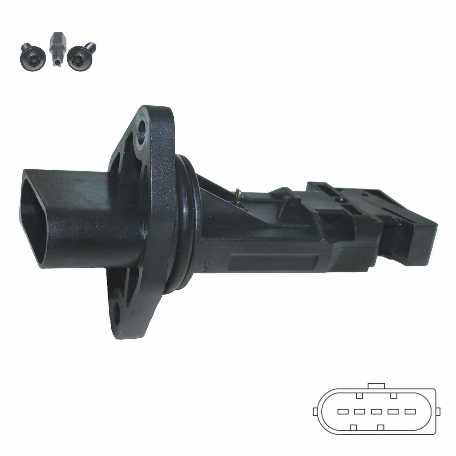 Walker Products Mass Air Flow Sensor 245-2080