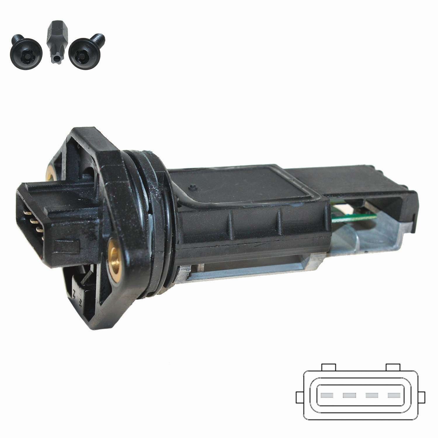 Walker Products Mass Air Flow Sensor 245-2083