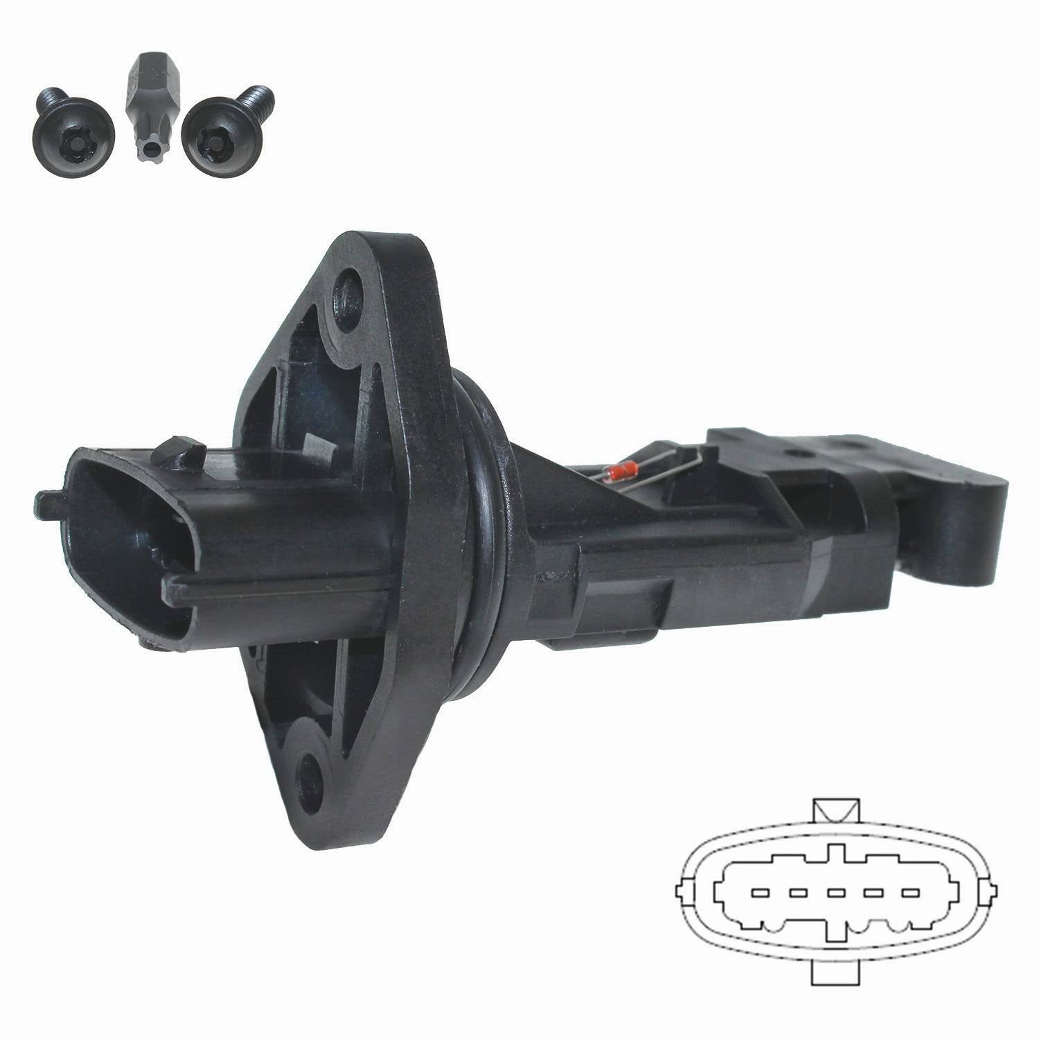 Walker Products Mass Air Flow Sensor 245-2090
