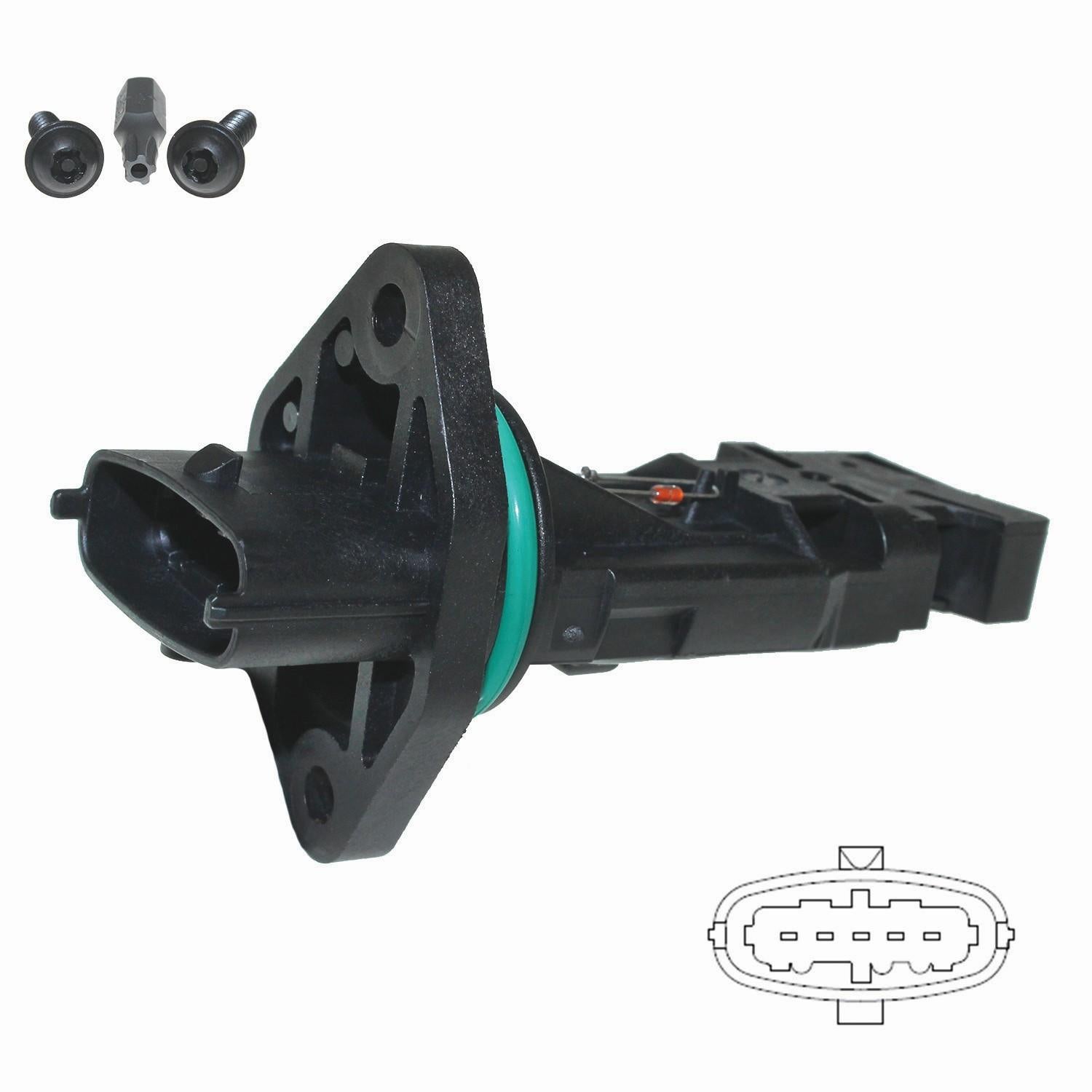 Walker Products Mass Air Flow Sensor 245-2111