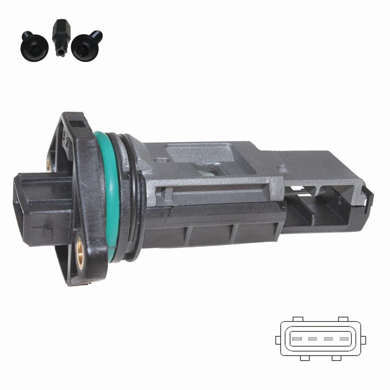 Walker Products Mass Air Flow Sensor 245-2216