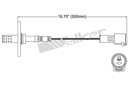 Walker Products Oxygen Sensor 250-21058