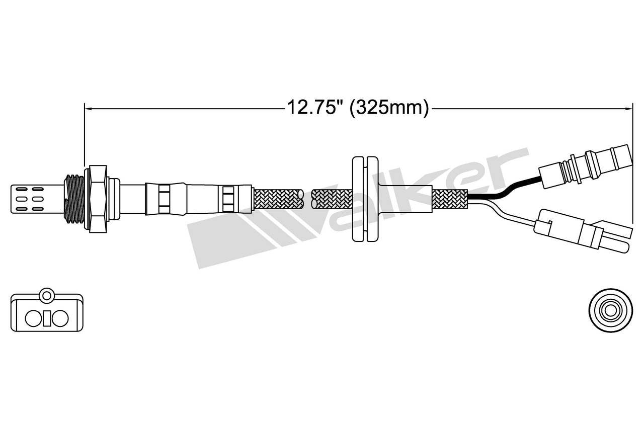 Walker Products Oxygen Sensor 250-23067