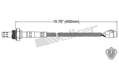 Walker Products Walker Products 250-23091 Oxygen Sensor 3-W Direct Fit 250-23091