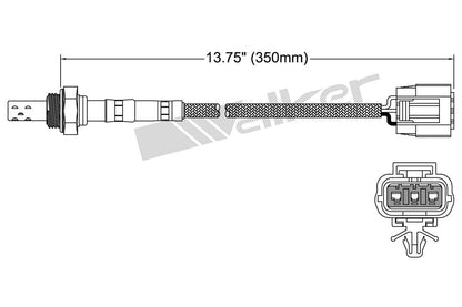 Walker Products Walker Products 250-23094 Oxygen Sensor 3-W Direct Fit 250-23094