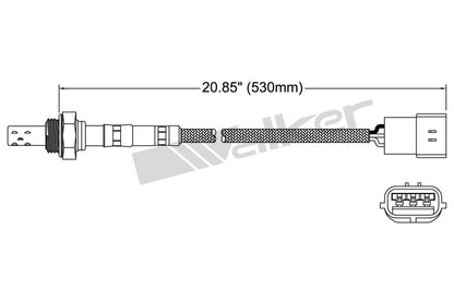 Walker Products Walker Products 250-23097 Oxygen Sensor 3-W Direct Fit 250-23097