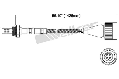 Walker Products Oxygen Sensor 250-24021