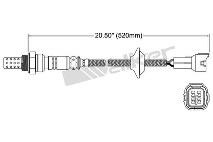 Walker Products Walker Products 250-24060 Oxygen Sensor 4-W Direct Fit 250-24060