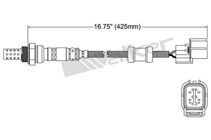 Walker Products Walker Products 250-24099 Oxygen Sensor 4-W Direct Fit 250-24099