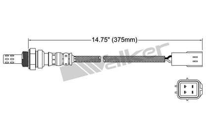 Walker Products Walker Products 250-24183 Oxygen Sensor 4-W Direct Fit 250-24183