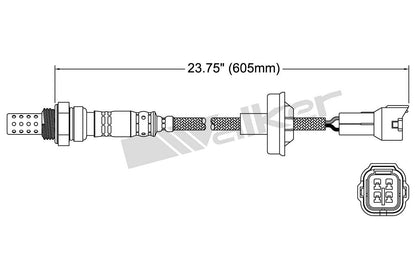 Walker Products Walker Products 250-24189 Oxygen Sensor 4-W Direct Fit 250-24189