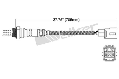 Walker Products Walker Products 250-24226 Oxygen Sensor 4-W Direct Fit 250-24226