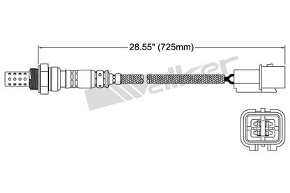 Walker Products Walker Products 250-24240 Oxygen Sensor 4-W Direct Fit 250-24240