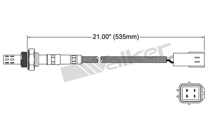 Walker Products Walker Products 250-24388 Oxygen Sensor 4-W Direct Fit 250-24388