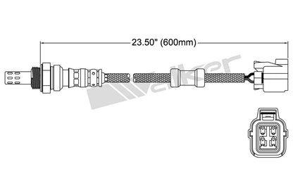 Walker Products Walker Products 250-24446 Oxygen Sensor 4-W Direct Fit 250-24446