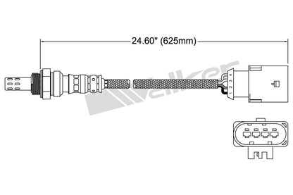 Walker Products Walker Products 250-24775 Oxygen Sensor 4-W Direct Fit 250-24775