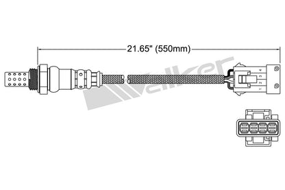 Walker Products Walker Products 250-24841 Oxygen Sensor 4-W Direct Fit 250-24841