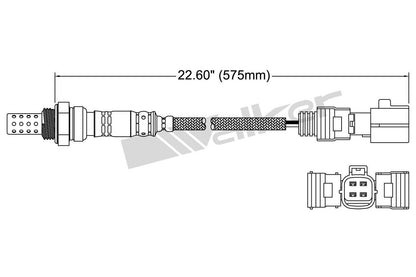 Walker Products Walker Products 250-24870 Oxygen Sensor 4-W Direct Fit 250-24870