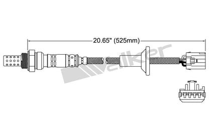 Walker Products Walker Products 250-24914 Oxygen Sensor 4-W Direct Fit 250-24914