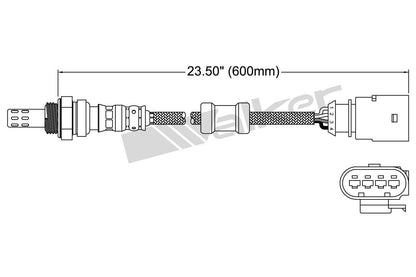 Walker Products Walker Products 250-24953 Oxygen Sensor 4-W Direct Fit 250-24953