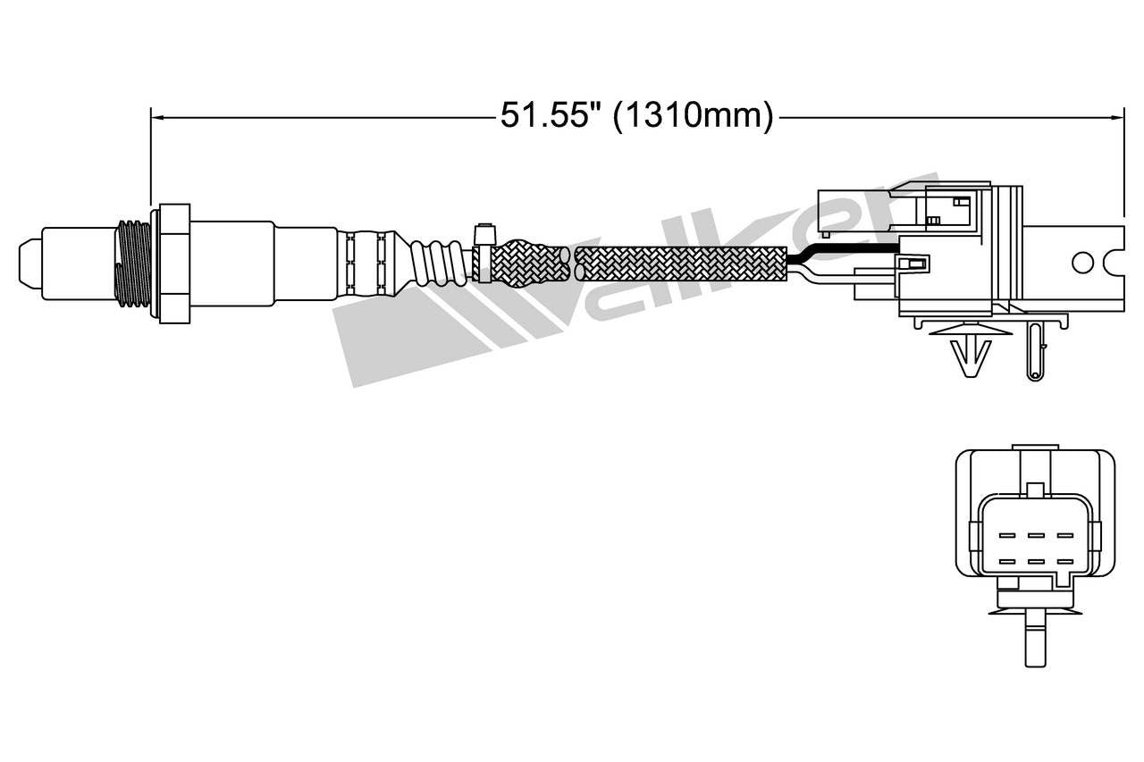 Walker Products Walker Products 250-25011 Oxygen Sensor 5-W Wideband 250-25011