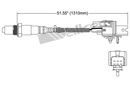 Walker Products Walker Products 250-25011 Oxygen Sensor 5-W Wideband 250-25011