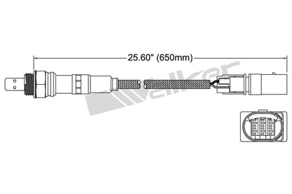 Walker Products Walker Products 250-25017 Oxygen Sensor 5-W Wideband 250-25017