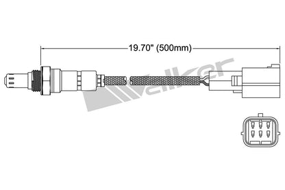 Walker Products Walker Products 250-25029 Oxygen Sensor 5-W Wideband 250-25029