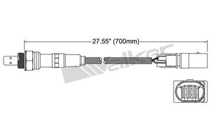 Walker Products Walker Products 250-25065 Oxygen Sensor 5-W Wideband 250-25065