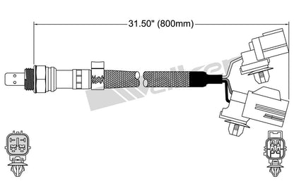Walker Products Walker Products 250-25066 Oxygen Sensor 5-W Wideband 250-25066