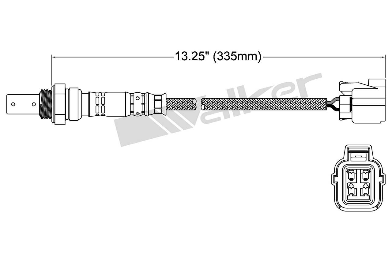 Walker Products Walker Products 250-54005 Oxygen Sensor 4-W Air Fuel Ratio 250-54005