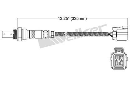 Walker Products Walker Products 250-54005 Oxygen Sensor 4-W Air Fuel Ratio 250-54005