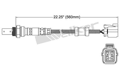 Walker Products Walker Products 250-54011 Oxygen Sensor 4-W Air Fuel Ratio 250-54011