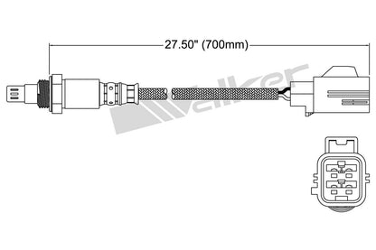Walker Products Walker Products 250-54026 Oxygen Sensor 4-W Air Fuel Ratio 250-54026