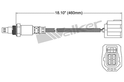 Walker Products Walker Products 250-54029 Oxygen Sensor 4-W Air Fuel Ratio 250-54029