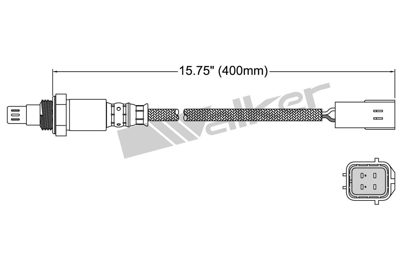 Walker Products Walker Products 250-54037 Oxygen Sensor 4-W Air Fuel Ratio 250-54037