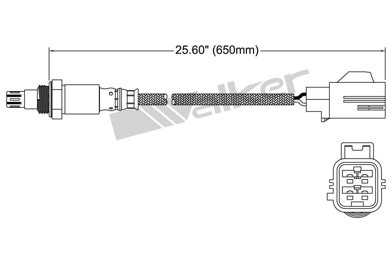 Walker Products Walker Products 250-54042 Oxygen Sensor 4-W Air Fuel Ratio 250-54042