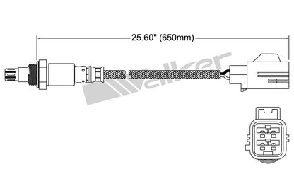 Walker Products Walker Products 250-54042 Oxygen Sensor 4-W Air Fuel Ratio 250-54042
