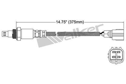 Walker Products Walker Products 250-54059 Oxygen Sensor 4-W Air Fuel Ratio 250-54059