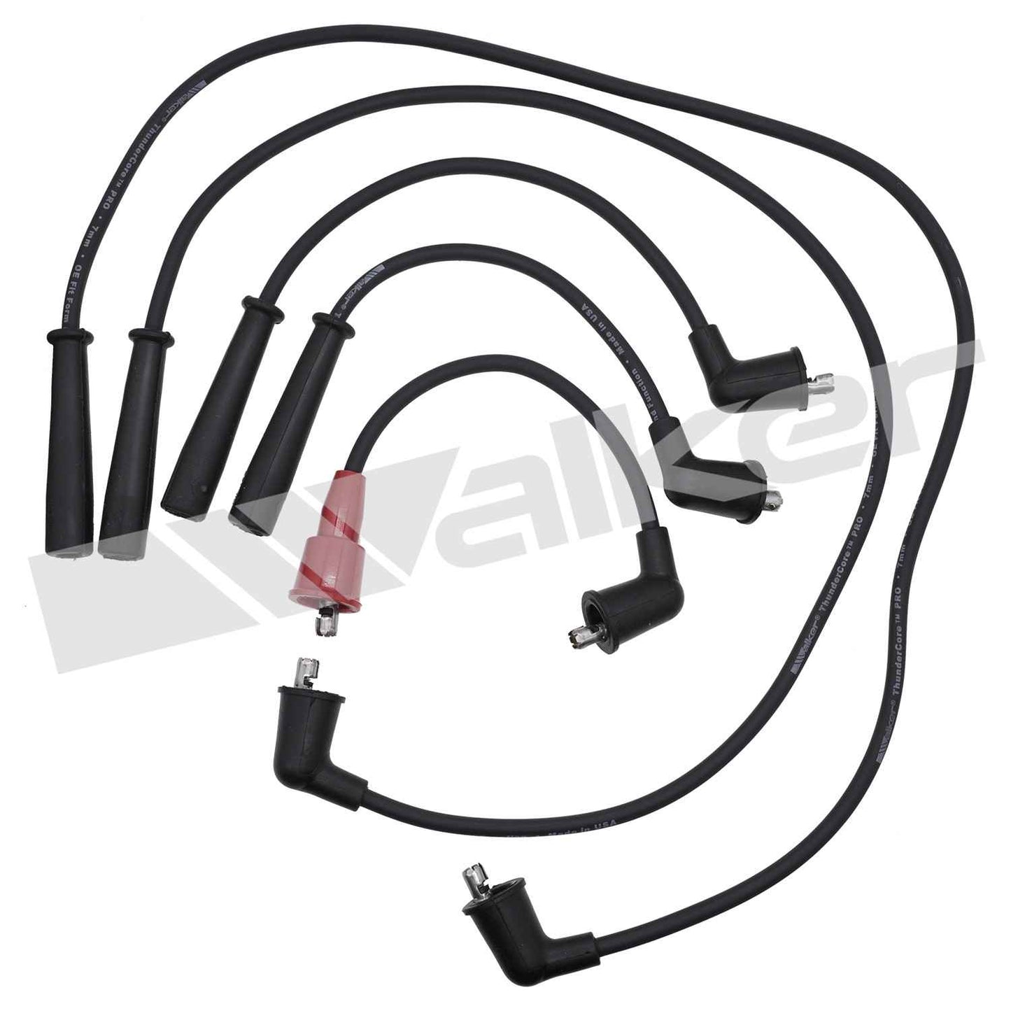 Walker Products ThunderCore PRO 924-1036 Spark Plug Wire Set 7MM 4-CYL 924-1036