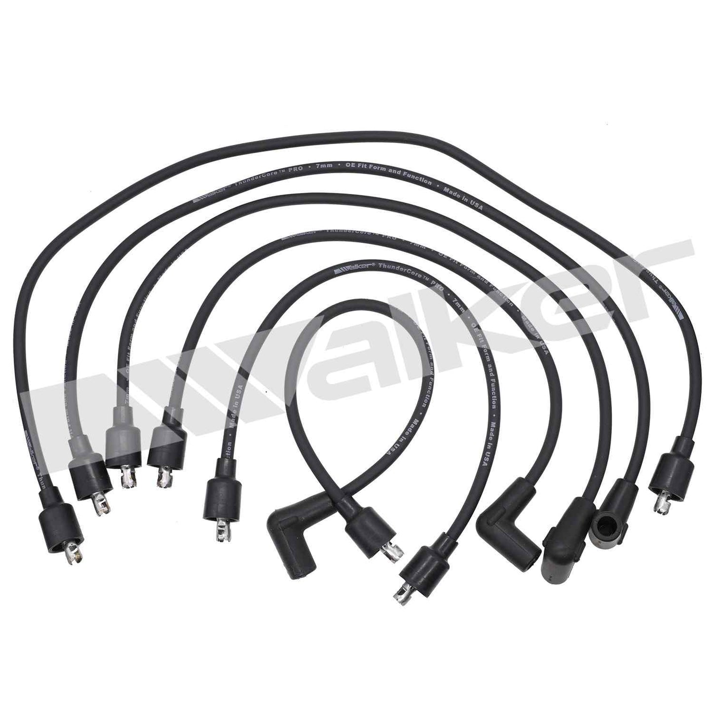 Walker Products ThunderCore PRO 924-1037 Spark Plug Wire Set 7MM 4-CYL 924-1037