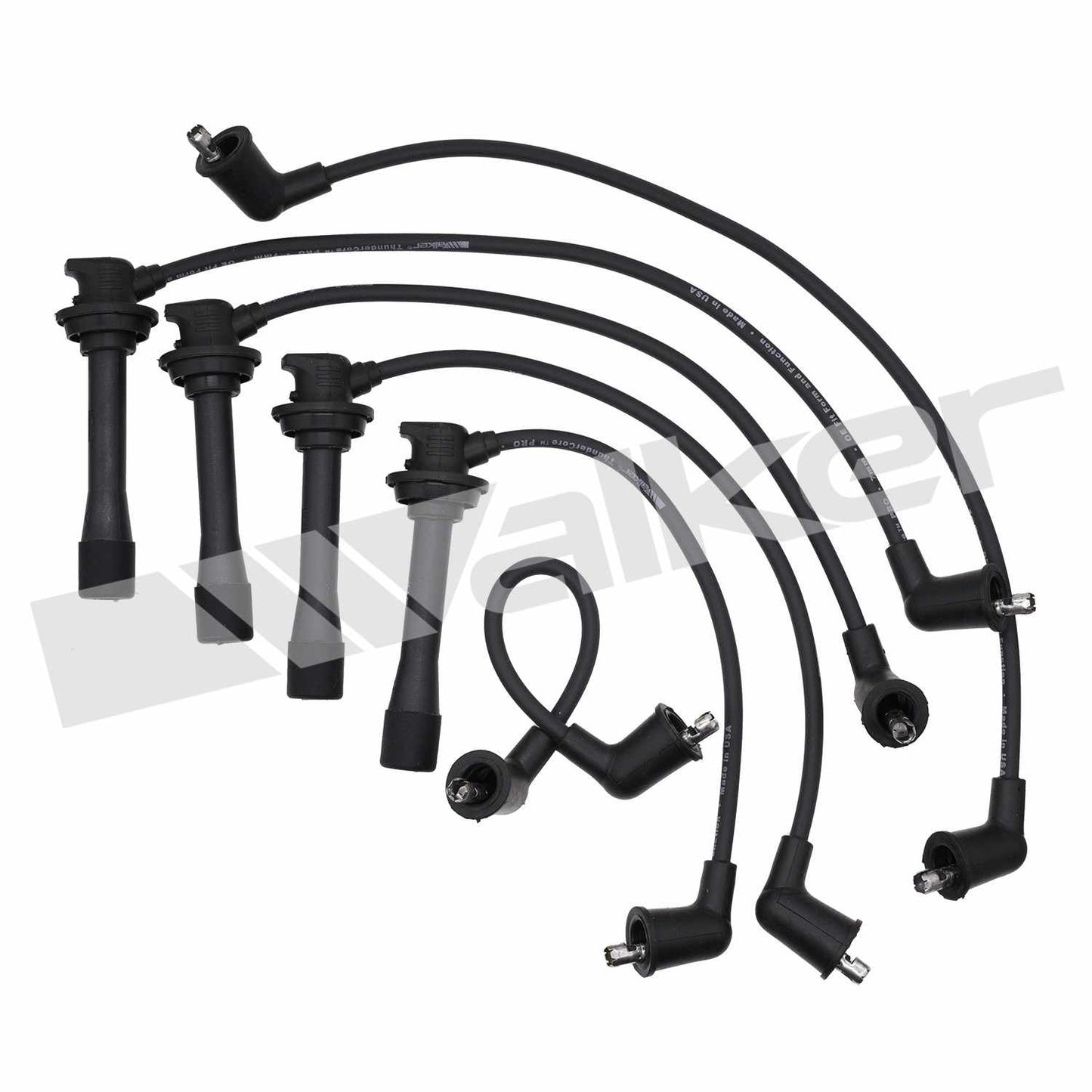 Walker Products ThunderCore PRO 924-1053 Spark Plug Wire Set 7MM 4-CYL 924-1053