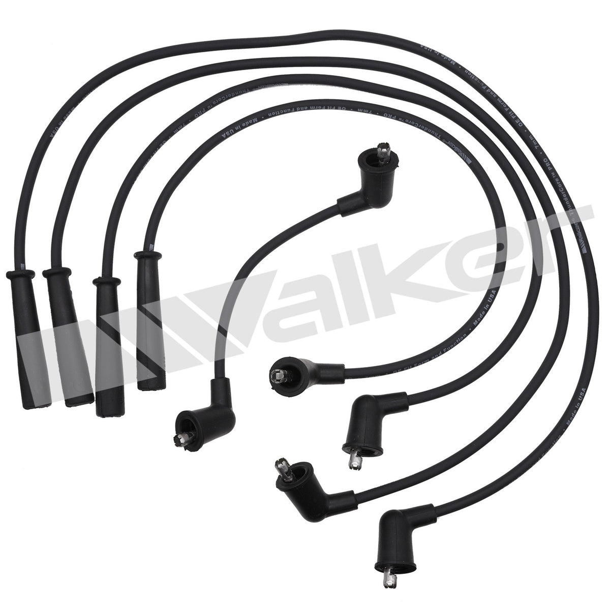 Walker Products ThunderCore PRO 924-1082 Spark Plug Wire Set 7MM 4-CYL 924-1082