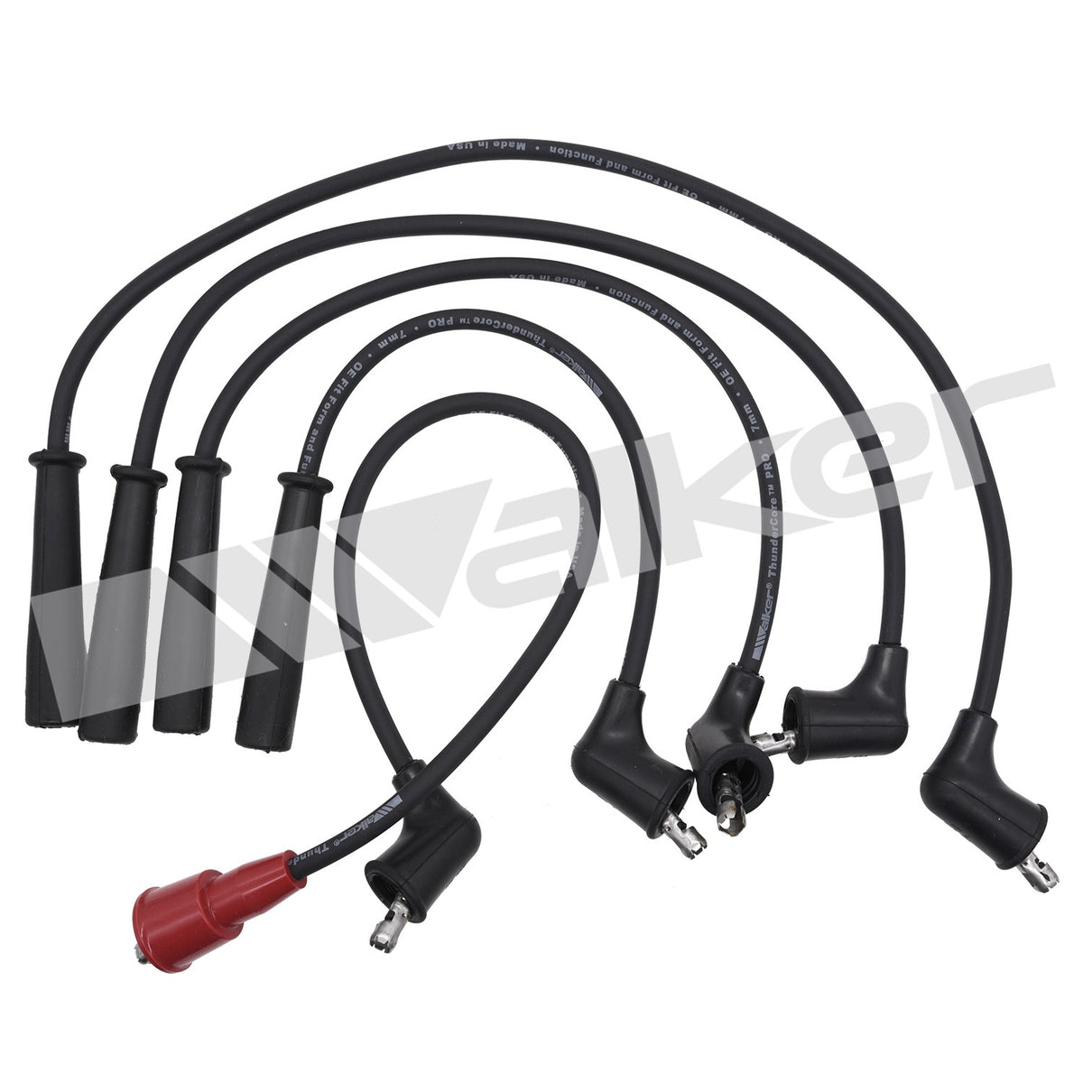 Walker Products ThunderCore PRO 924-1094 Spark Plug Wire Set 7MM 4-CYL 924-1094