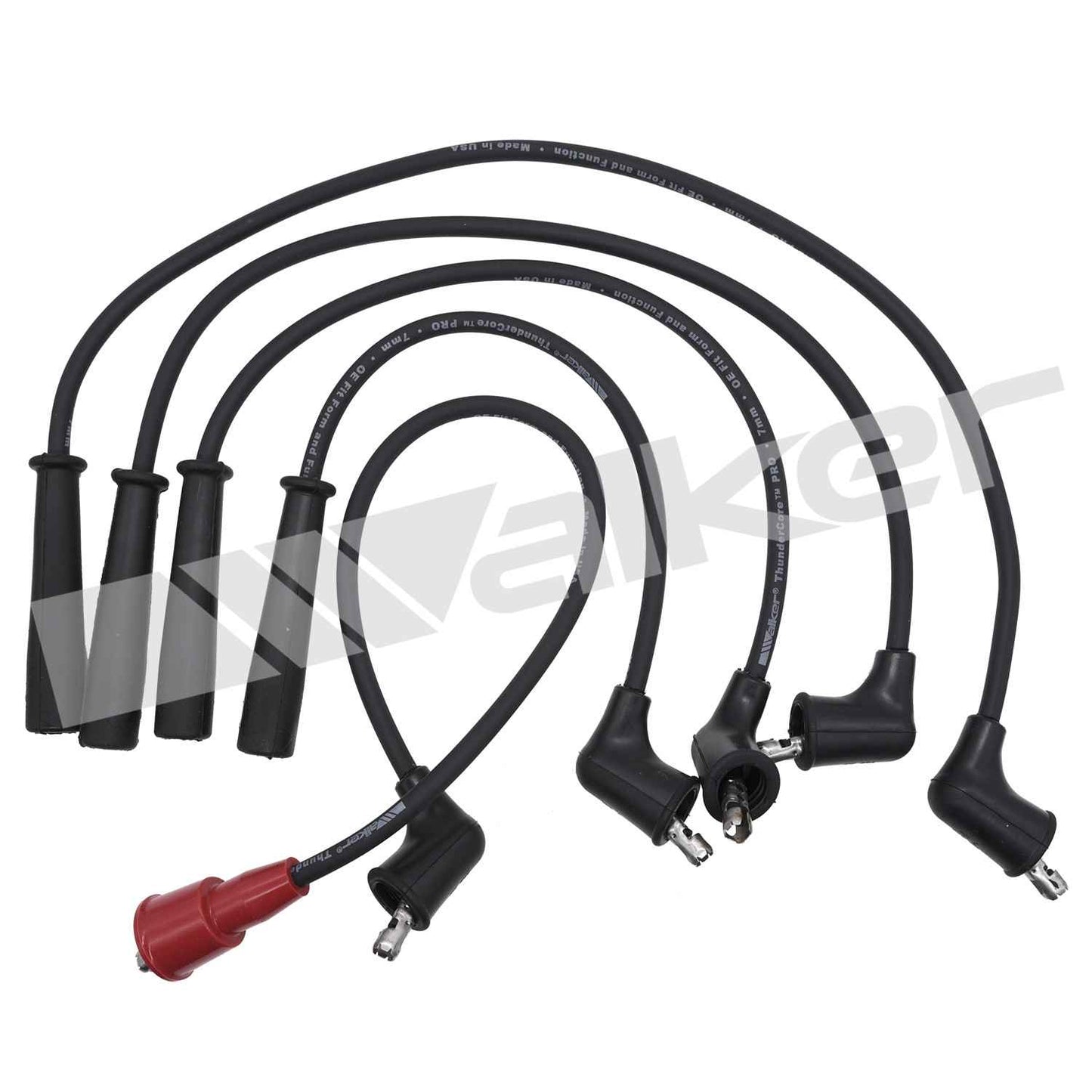 Walker Products ThunderCore PRO 924-1094 Spark Plug Wire Set 7MM 4-CYL 924-1094