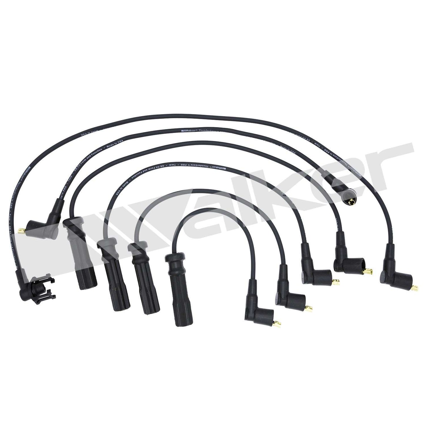Walker Products ThunderCore PRO 924-1102 Spark Plug Wire Set 7MM 4-CYL 924-1102