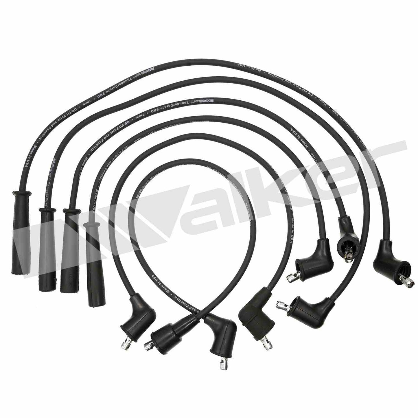 Walker Products ThunderCore PRO 924-1103 Spark Plug Wire Set 7MM 4-CYL 924-1103